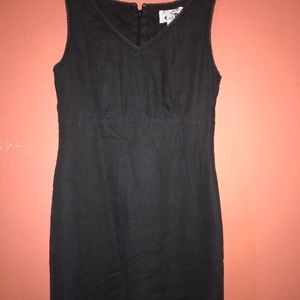Black Denim Washed Dress